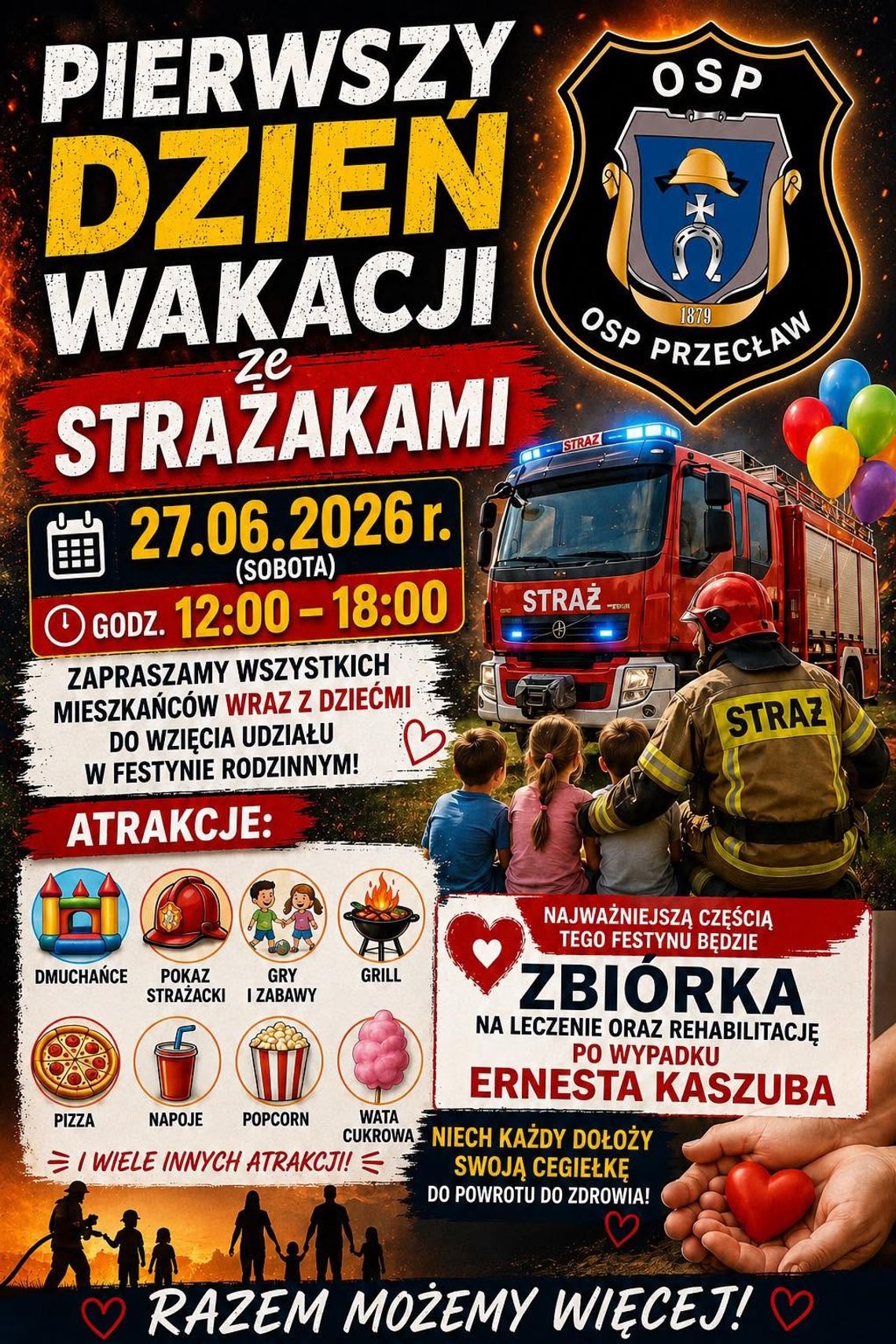 Festyn charytatywny dla Ernesta w Przecławiu Festyn charytatywny dla Ernesta w Przecławiu