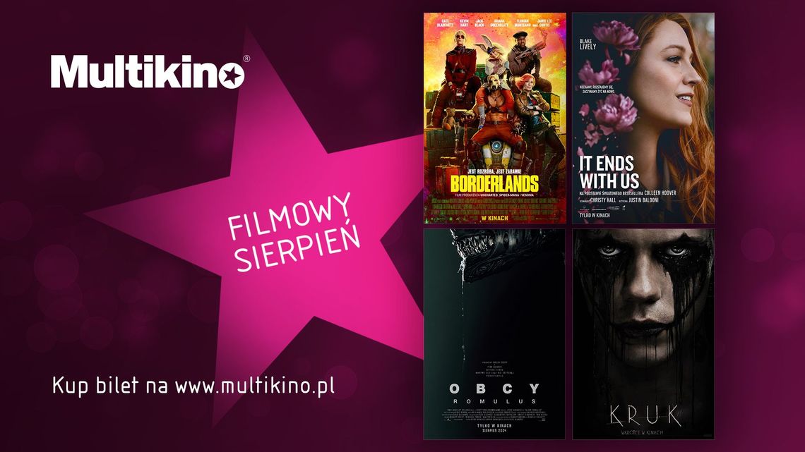 Filmowy sierpień w Multikinie!