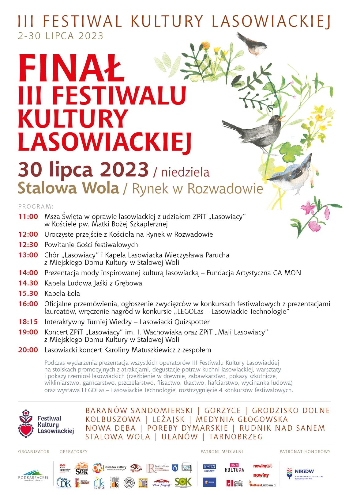 Finał III Festiwalu Kultury Lasowiackiej Stalowa Wola, Rynek w Rozwadowie