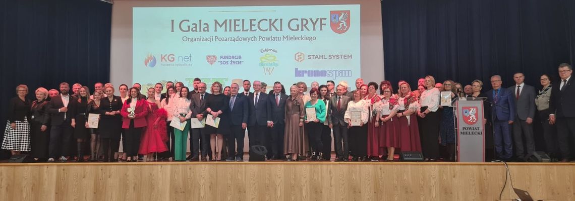 Gala „Mielecki Gryf” Powiatu Mieleckiego