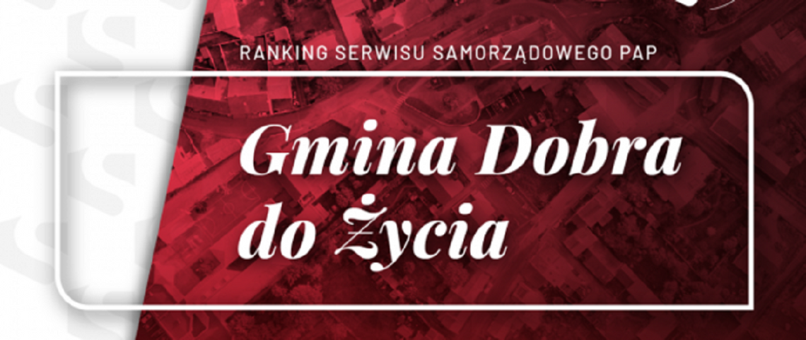 Gmina Czermin w rankingu „Gmina Dobra do Życia”.