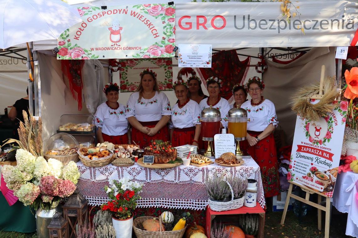 Gmina Wadowice Górne na Dożynkach w Spale