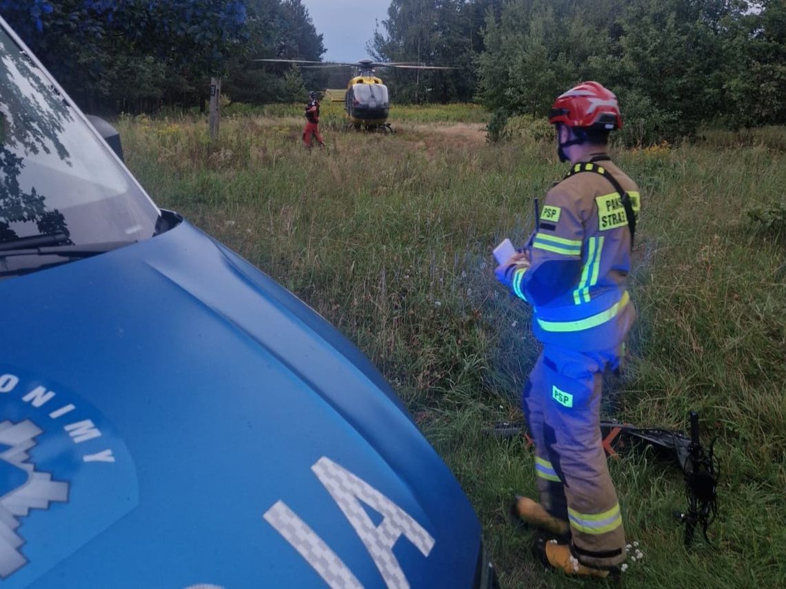 Groźny wypadek z udziałem 12-letniego rowerzysty