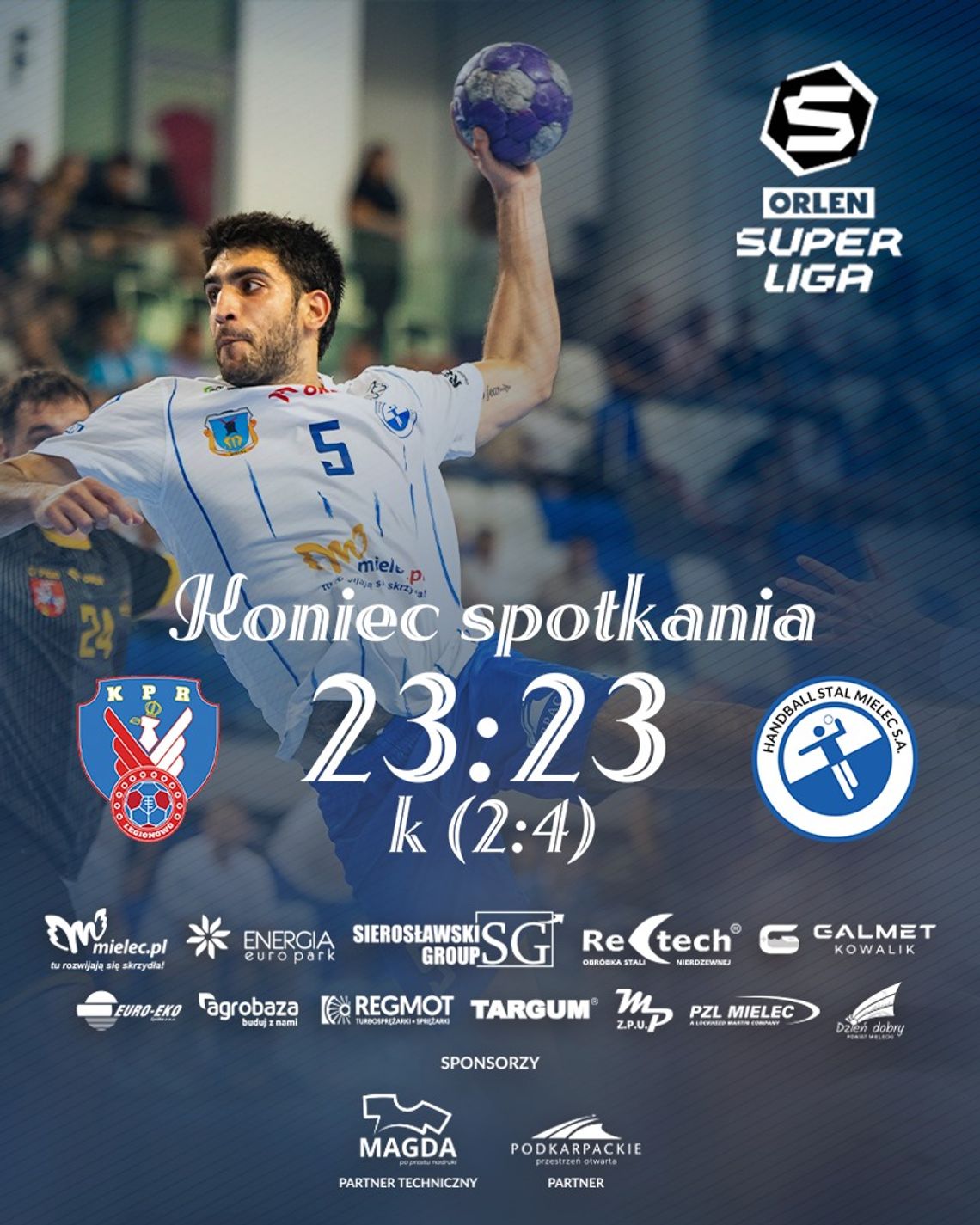 Handball Stal Mielec wywiozła cenne 2 punkty z Legionowa