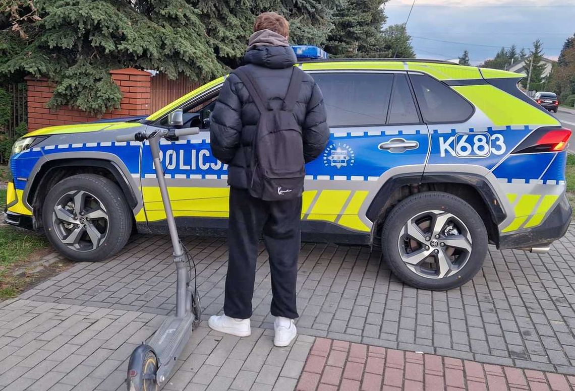 Hulajnogą z promilami i zapłacił nie mało.