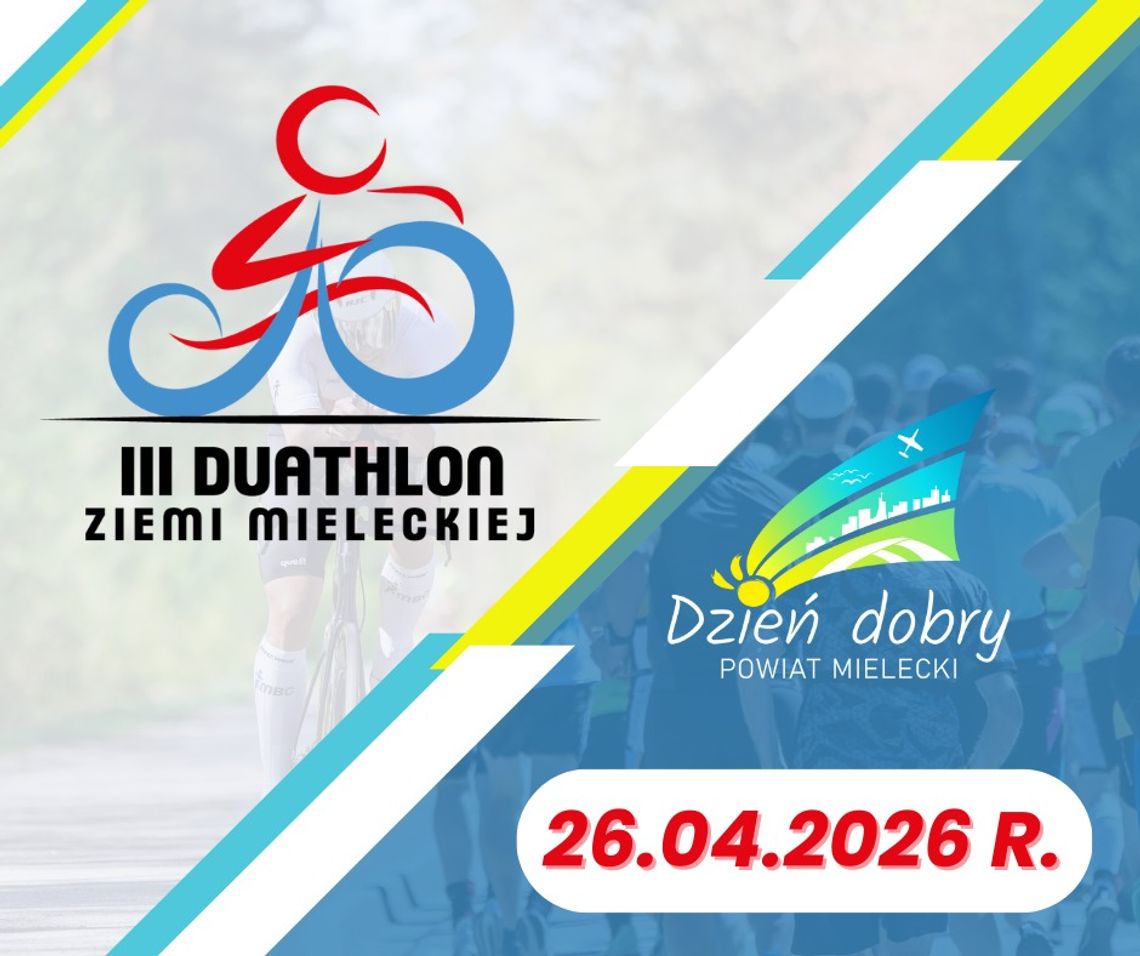III Duathlon Ziemi Mieleckiej już w przygotowaniach