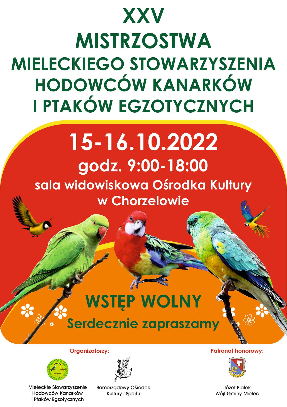 Jubileuszowy Pierzasty Weekend w Chorzelowie