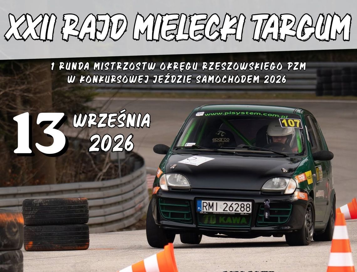 Już w niedzielę XXII Rajd Mielecki. KJS Mielecki TARGUM Już w niedzielę XXII Rajd Mielecki. KJS Mielecki TARGUM