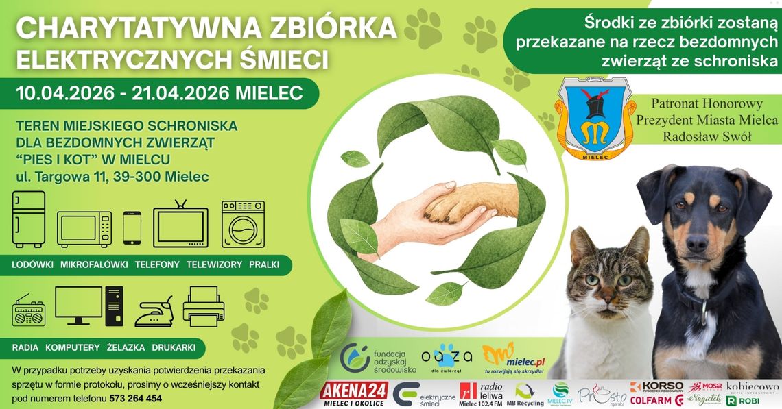 Już za kilka dni rusza charytatywna zbiórka elektrośmieci w Mielcu