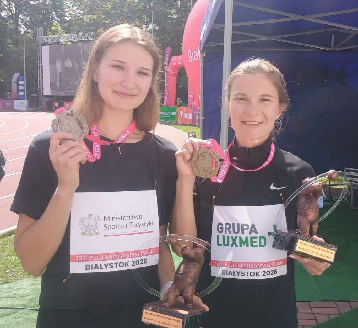 Kasia na podium i jej siostra również. Brawo dla Mielczanek