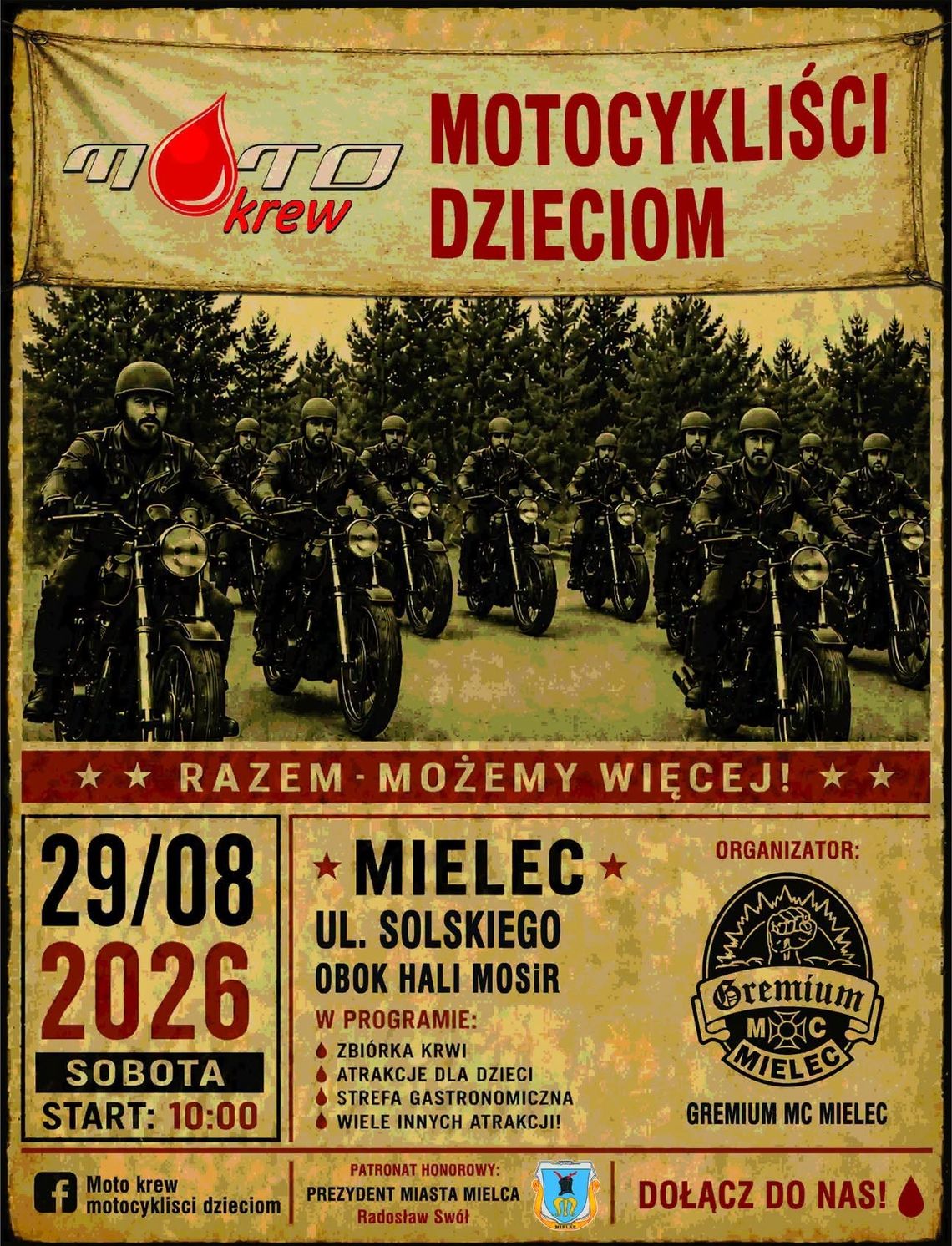 Kolejna edycja Motokrew Motocykliści dzieciom już jutro Kolejna edycja Motokrew Motocykliści dzieciom już jutro