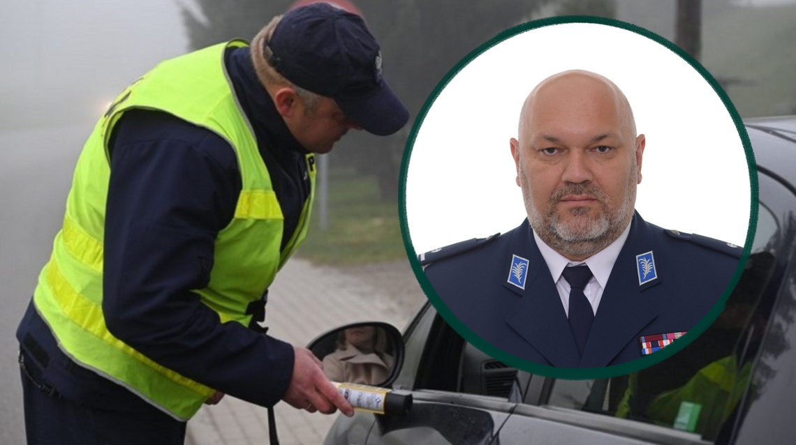 Komendant policji w Przemyślu stracił prawo jazdy. Ukarał go własny patrol