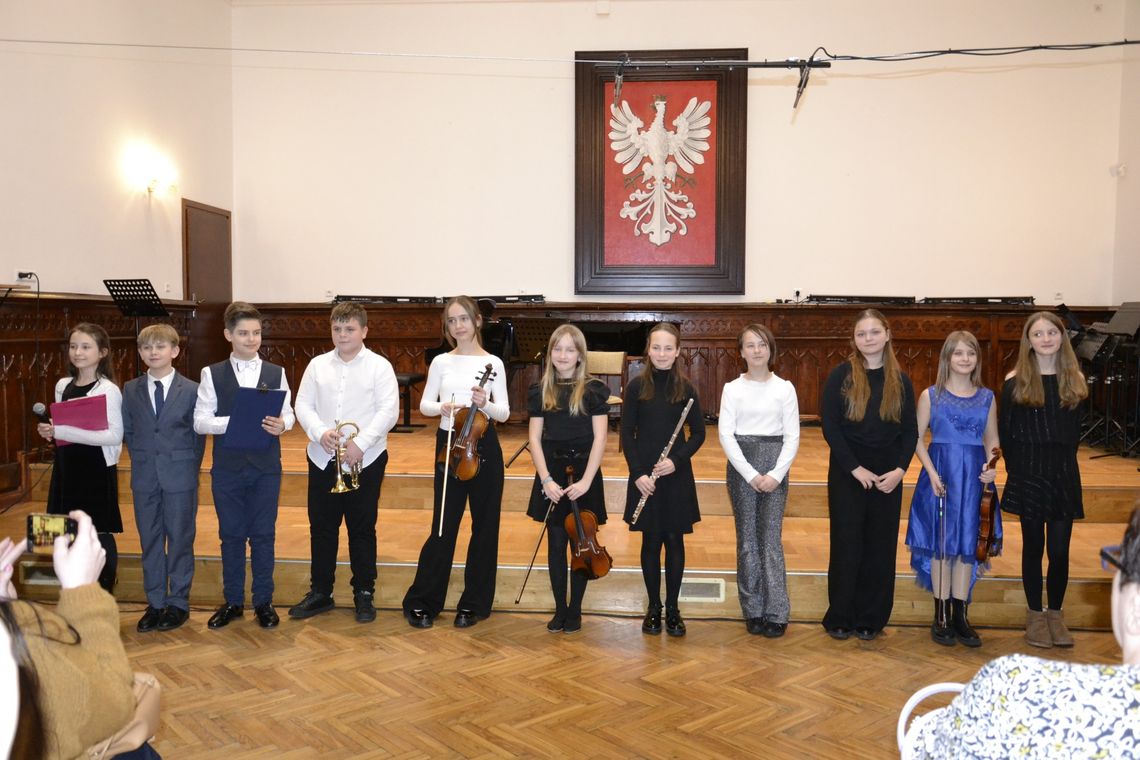 Koncert uczniów w  Sali Królewskiej