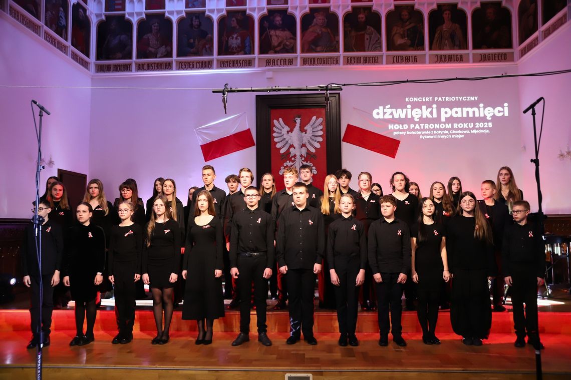 Koncert patriotyczny "Dźwięki pamięci". Koncert patriotyczny "Dźwięki pamięci".