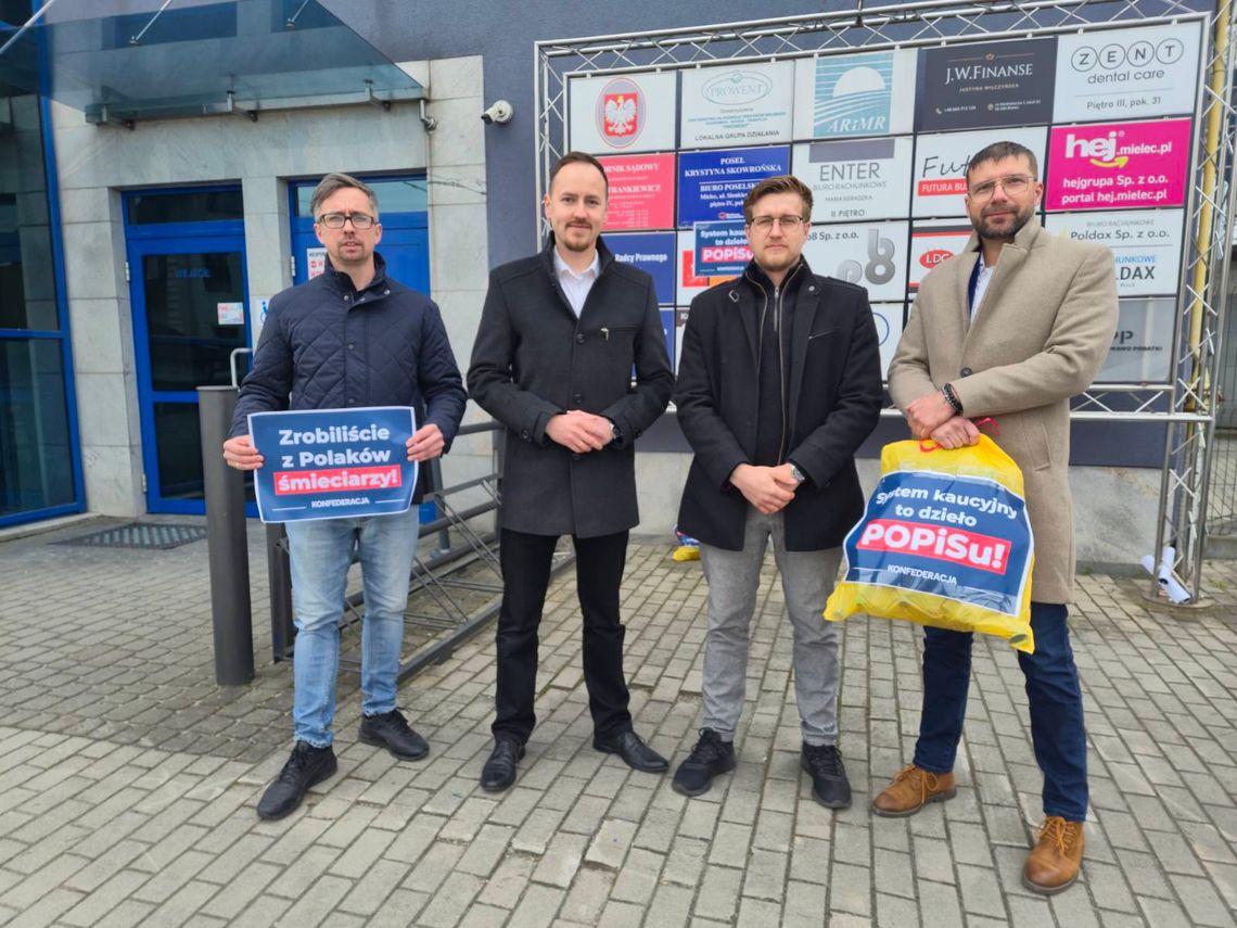 Konfederacja krytykuje system kaucyjny. „Koszty i chaos zamiast ekologii” Konfederacja krytykuje system kaucyjny. „Koszty i chaos zamiast ekologii”