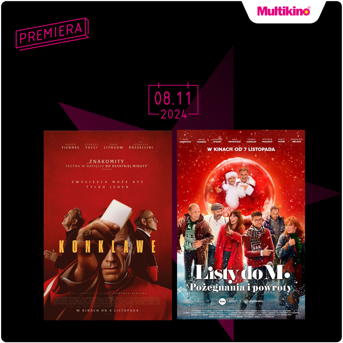 „Listy do M. Pożegnania i powroty”, „Konklawe” i „Paddington w Peru” przedpremierowo w Multikinie