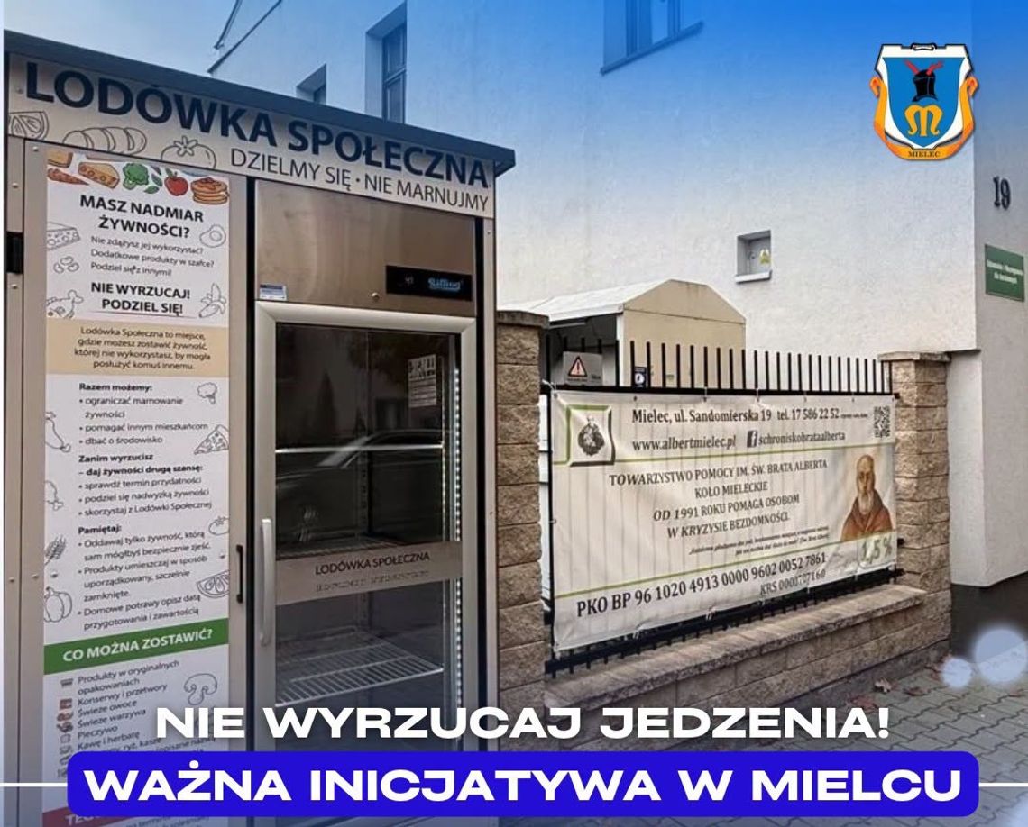 Lodówka społeczna w Mielcu. Podziel się z innymi