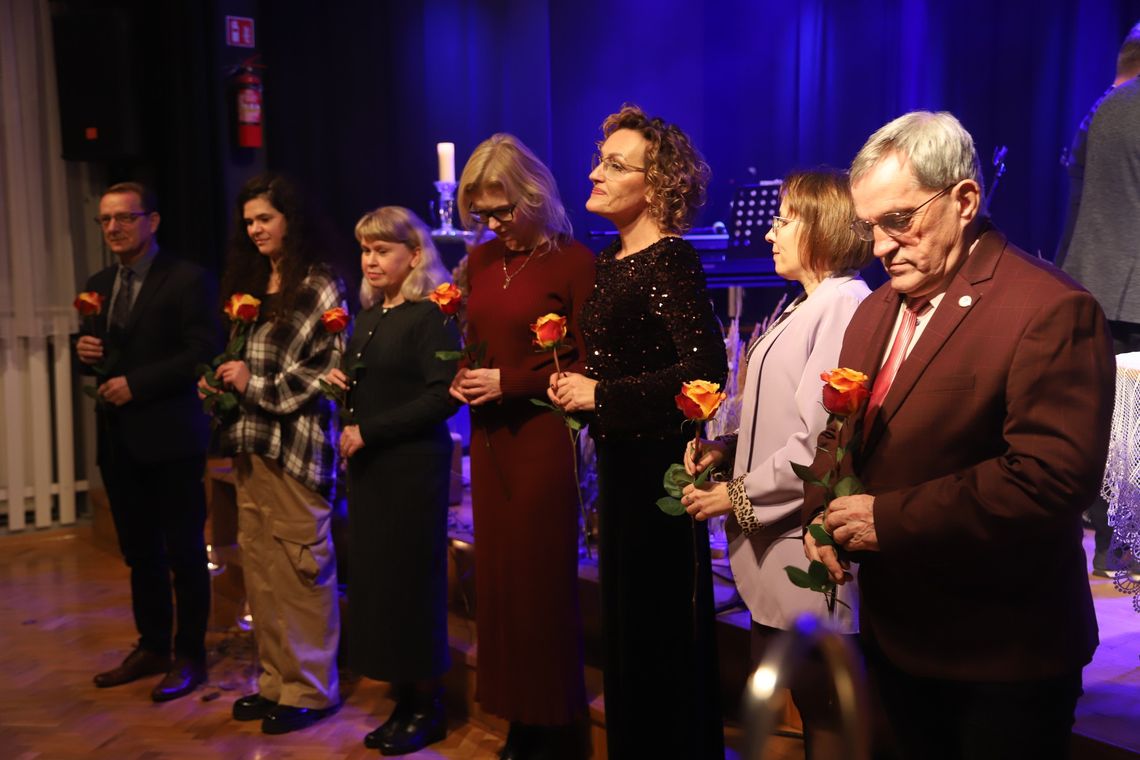 Magiczny wieczór "Twórcy Twórcom" w Chorzelowie