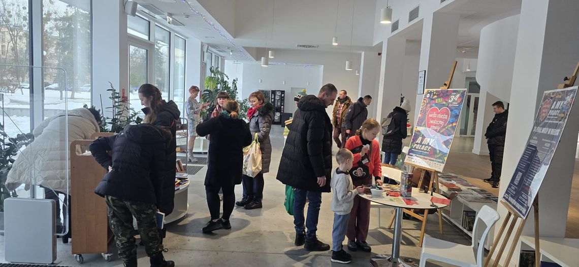Miejska Biblioteka Publiczna SCK podsumowała zbiórkę WOŚP