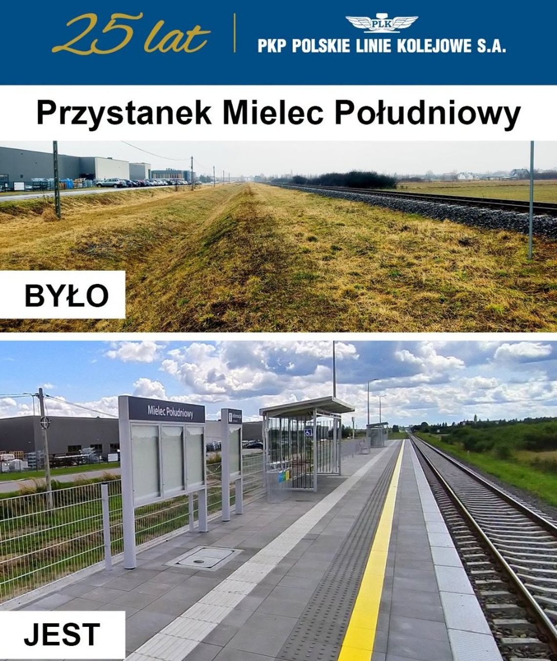 Mielec Południowy, tu kolej dostała nowy przystanek Mielec Południowy, tu kolej dostała nowy przystanek