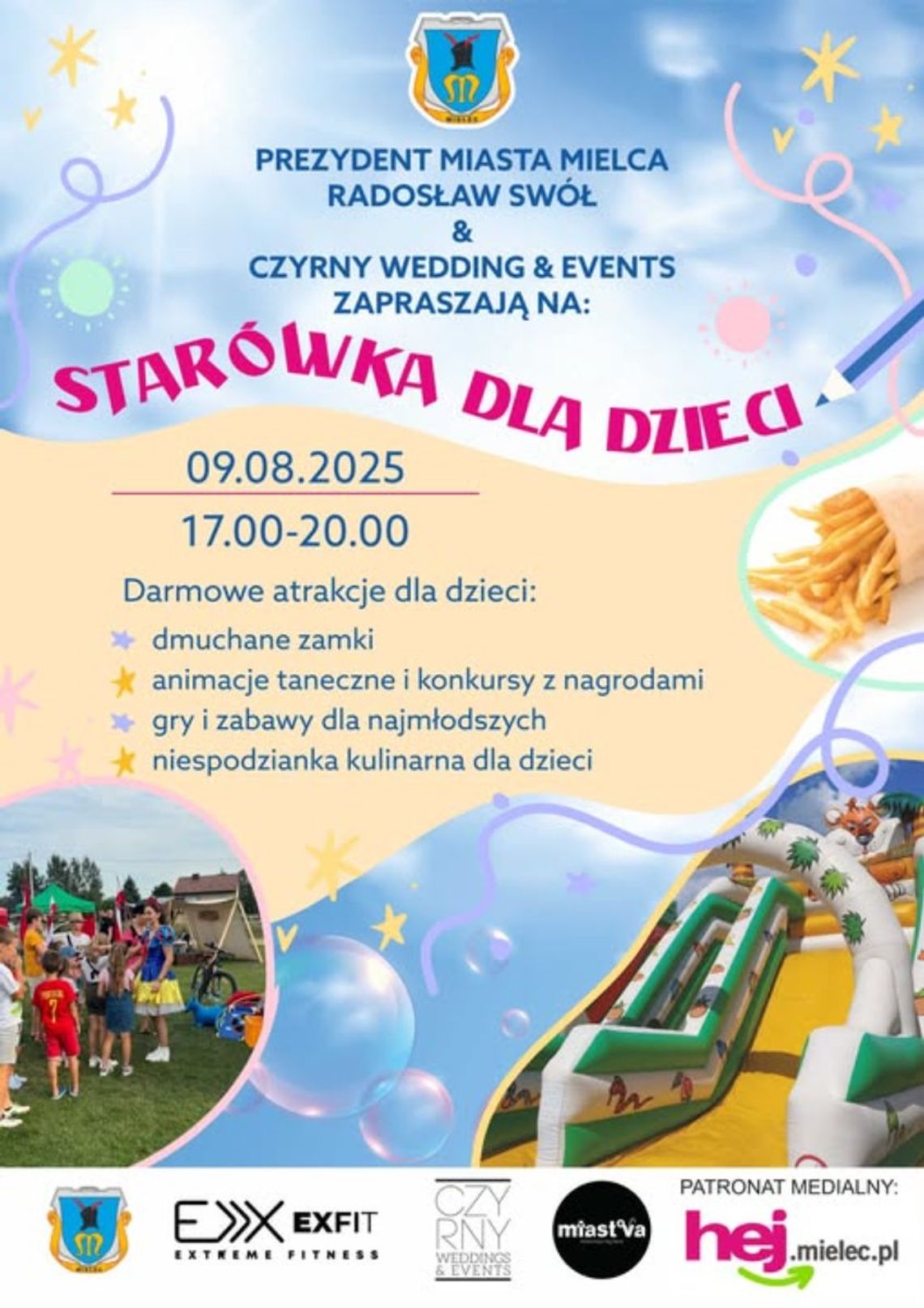 Mielecka Starówka dla dzieci już w sobotę. Wakacje z zabawą w Mielcu