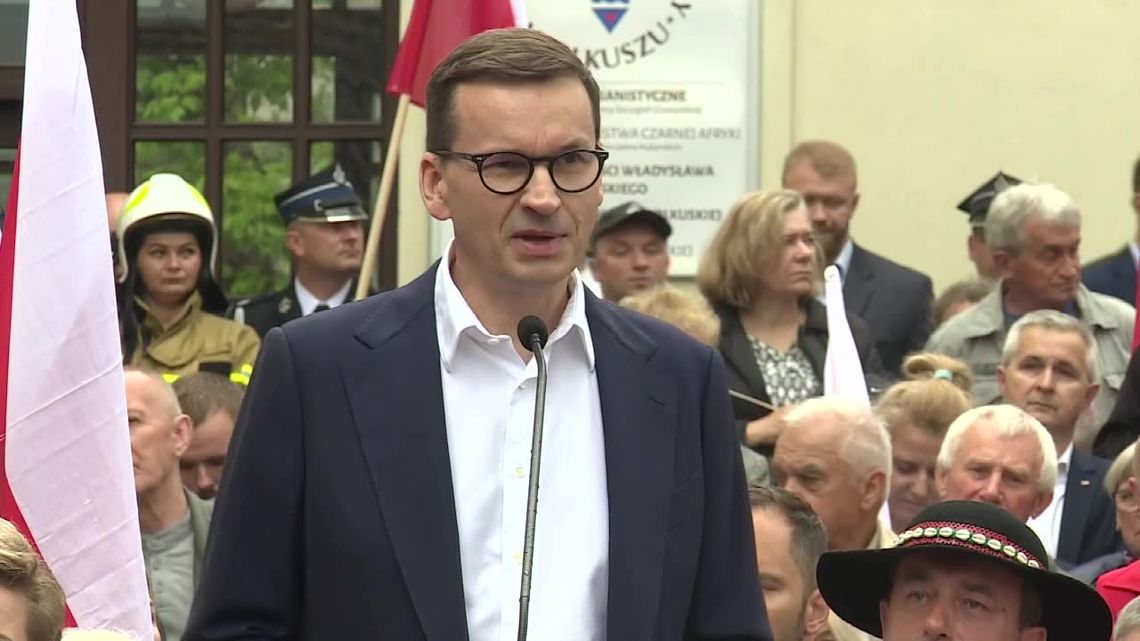 "Musimy przebijać się z naszą opowieścią". Premier o walce z inflacją