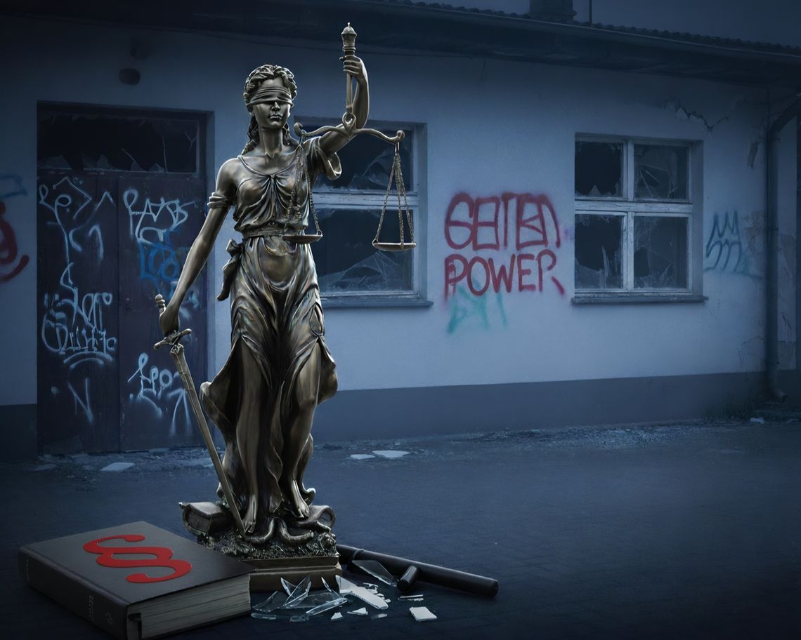 Nastolatkowie odpowiedzą za zniszczenie budynku klubu sportowego