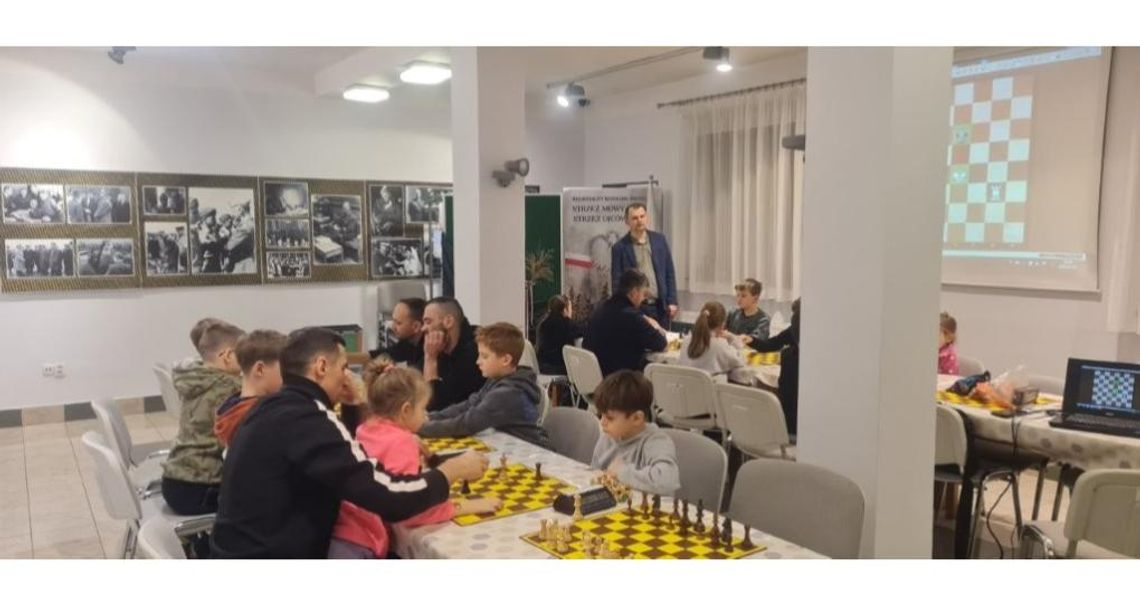 Nauka gry w szachy  spotkała się z dużym zainteresowaniem