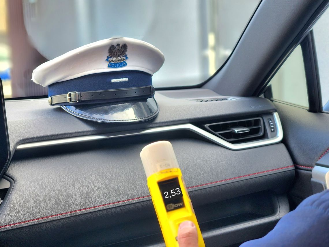 Nietrzeźwy 38-latek przewoził troje dzieci