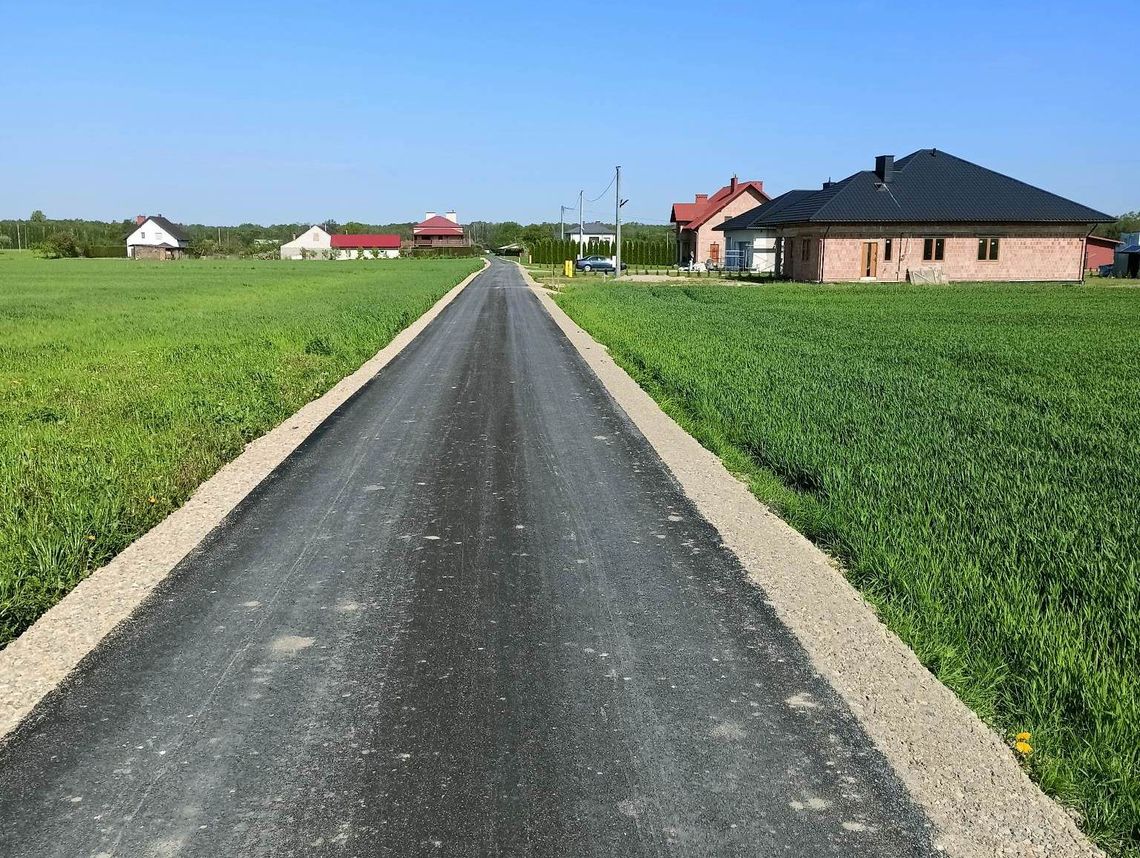 Nowe nawierzchnie asfaltowe w gminie Radomyśl Wielki