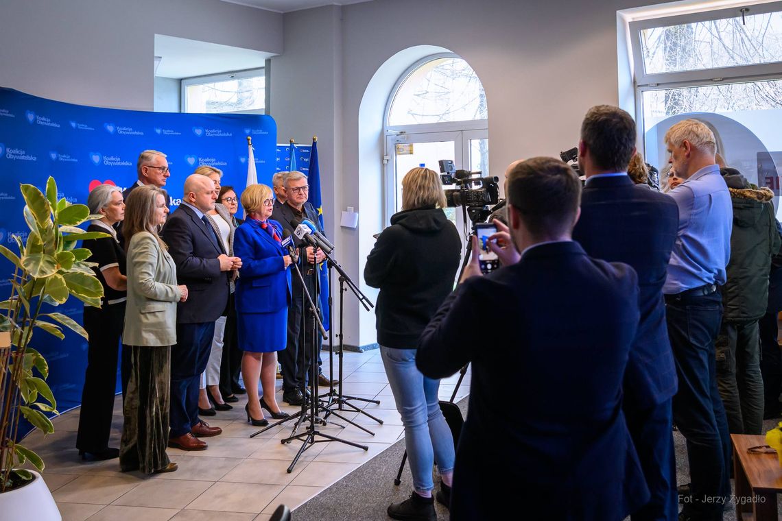 Nowe otwarcie Koalicji Obywatelskiej na Podkarpaciu. Zaprezentowano zarząd i kierunki działań