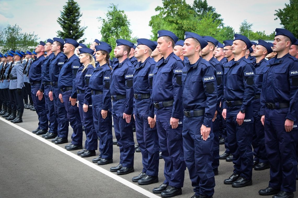 Nowo przyjęci policjanci złożyli ślubowanie