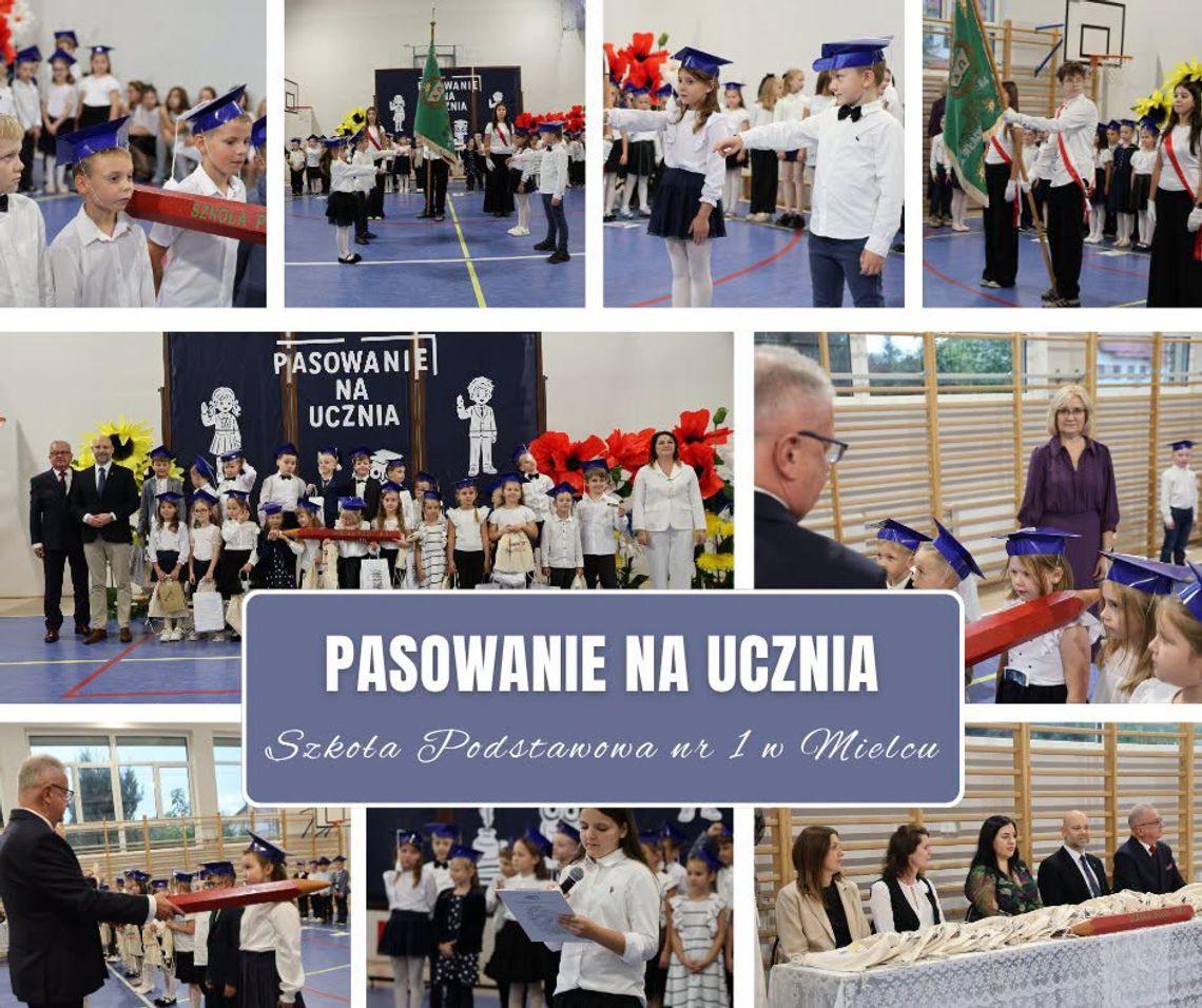 Pasowanie na ucznia w mieleckich szkołach podstawowych Pasowanie na ucznia w mieleckich szkołach podstawowych