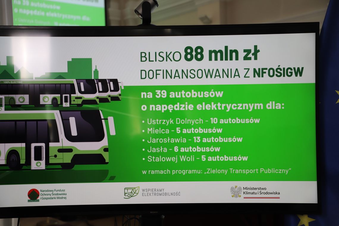 Pięć autobusów elektrycznych trafi na mieleckie ulice