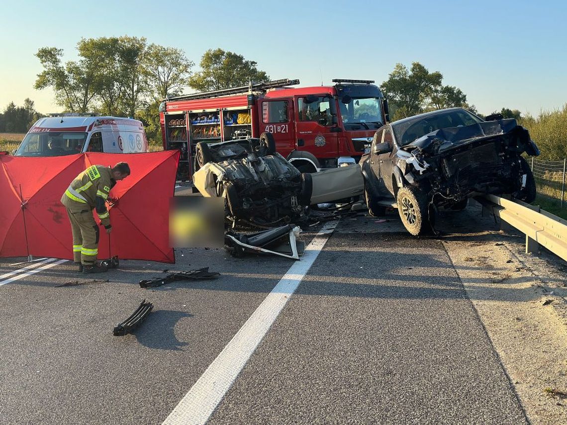 Podkarpacie. Tragiczny wypadek na obwodnicy Jarosławia w miejscowości Munina Podkarpacie. Tragiczny wypadek na obwodnicy Jarosławia w miejscowości Munina