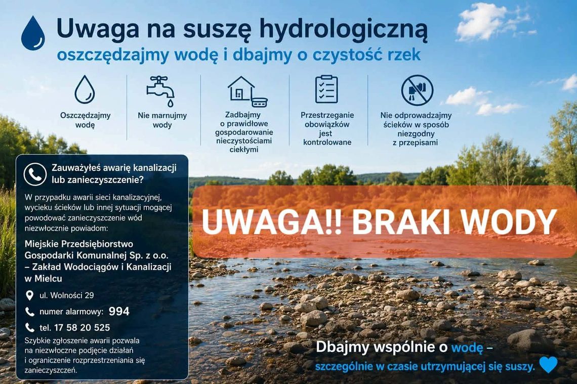 Pogarsza się sytuacja hydrologiczna w województwie podkarpackim Pogarsza się sytuacja hydrologiczna w województwie podkarpackim