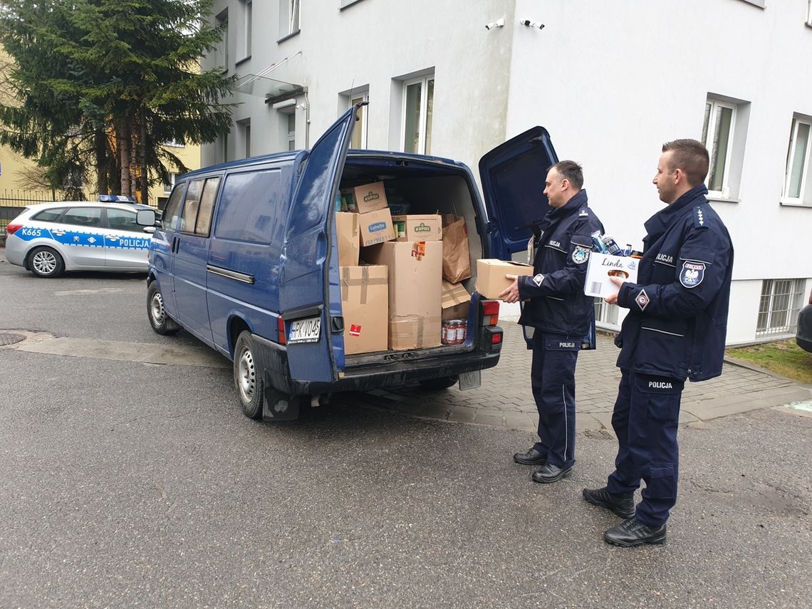 Policyjna pomoc dla uchodźców z Ukrainy