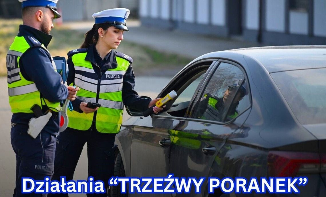 Poranek z alkomatem i kierujący po alkoholu Poranek z alkomatem i kierujący po alkoholu