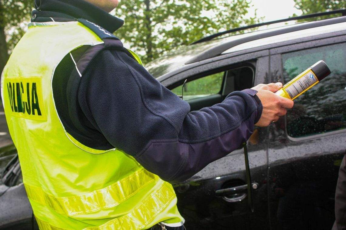 Pościg za kradzionym Volvo. 34-latek pod wpływem alkoholu