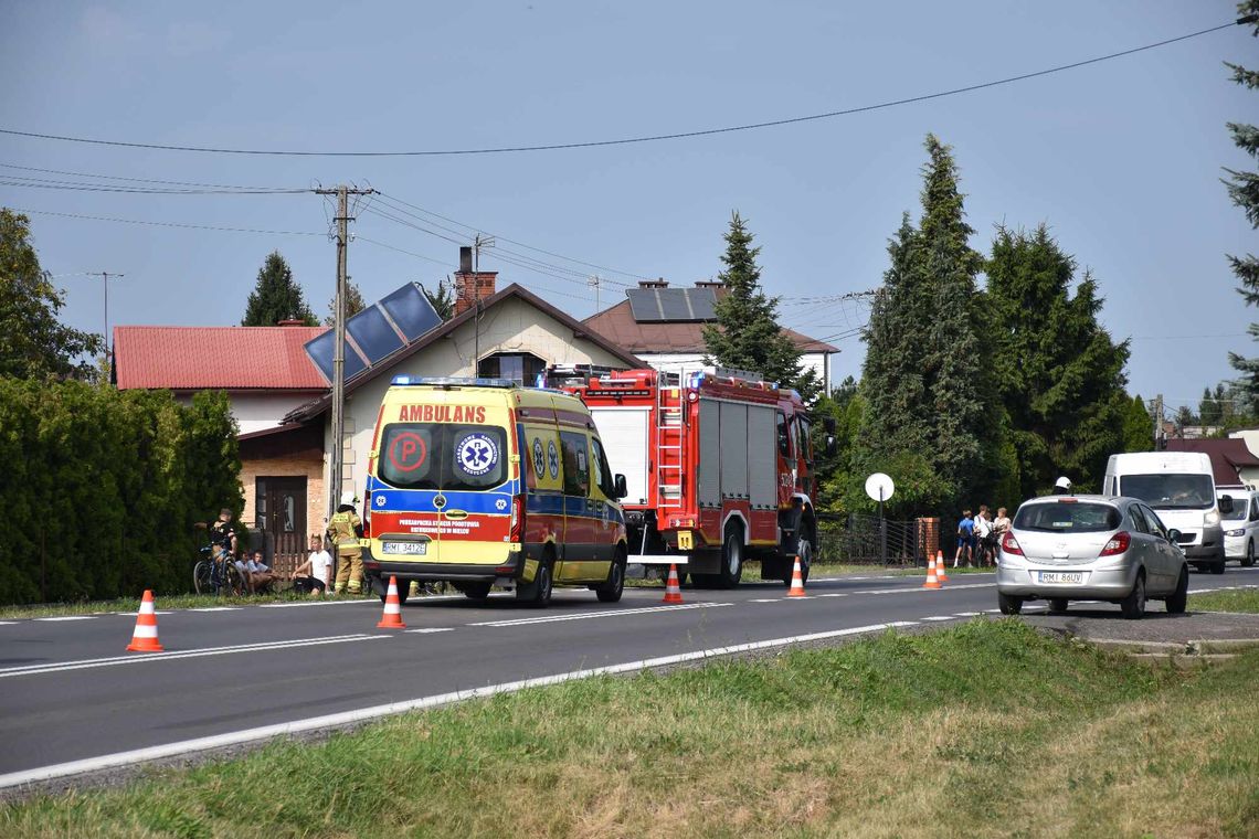 Potrącenie dziecka w Chorzelowie!