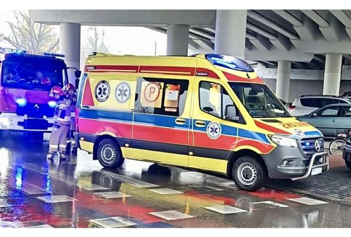 Potrącenie na Głowackiego w Mielcu. Jest ranna. Potrącenie na Głowackiego w Mielcu. Jest ranna.