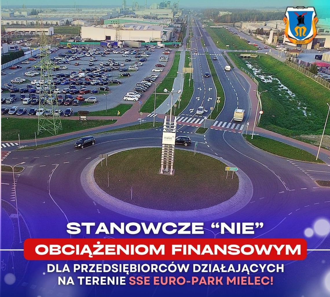Prezydent Miasta Mielca sprzeciwia się przerzucaniu kolejnych kosztów na lokalne firmy Prezydent Miasta Mielca sprzeciwia się przerzucaniu kolejnych kosztów na lokalne firmy