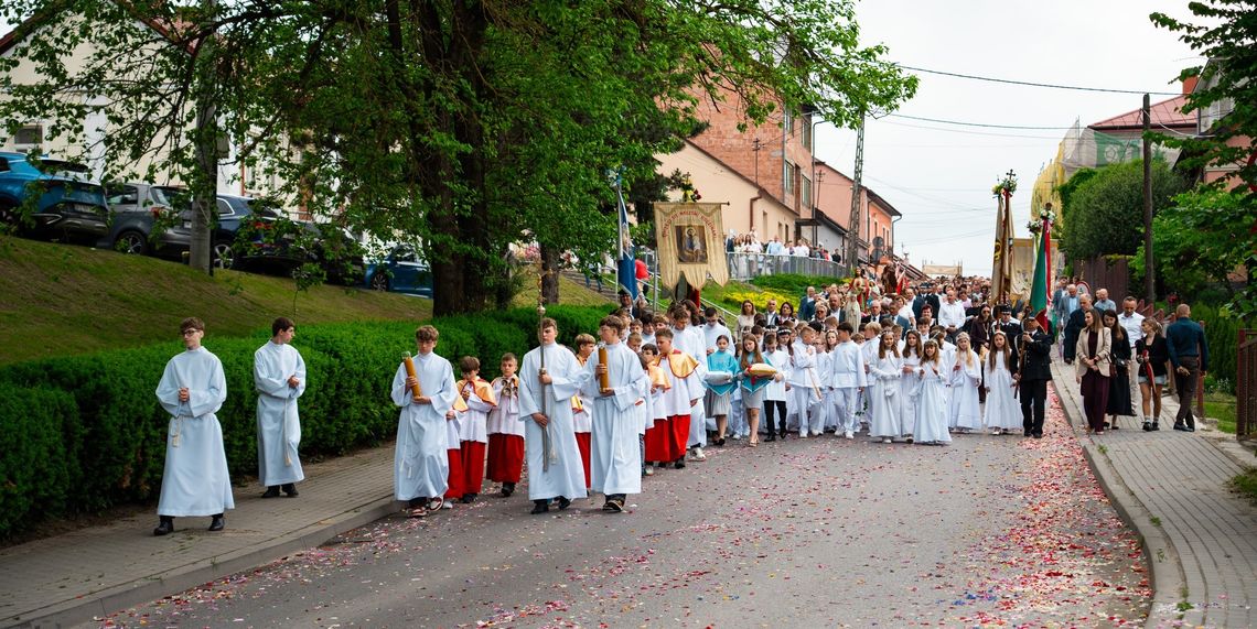 Procesja Bożego Ciała w Przecławiu