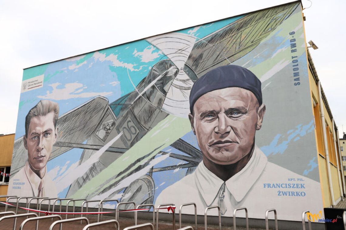 Przed Szkołą Podstawową nr 6 w Mielcu odsłonięto mural