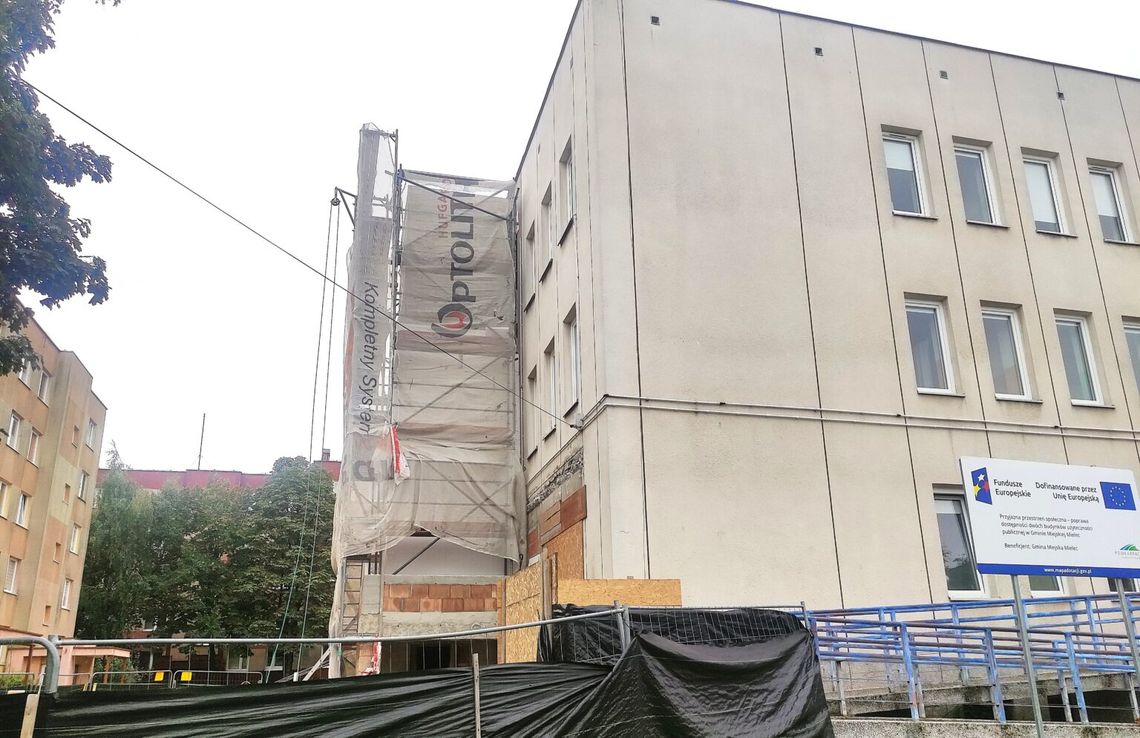 Przychodnia przy ulicy Chałubińskiego w przebudowie. Wkrótce obiekt zyska windę Przychodnia przy ulicy Chałubińskiego w przebudowie. Wkrótce obiekt zyska windę