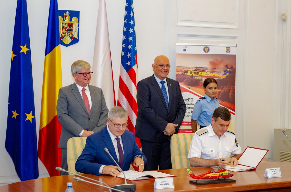 PZL Mielec zakontraktował dostawę dodatkowego śmigłowca S-70 Black Hawk do Rumunii