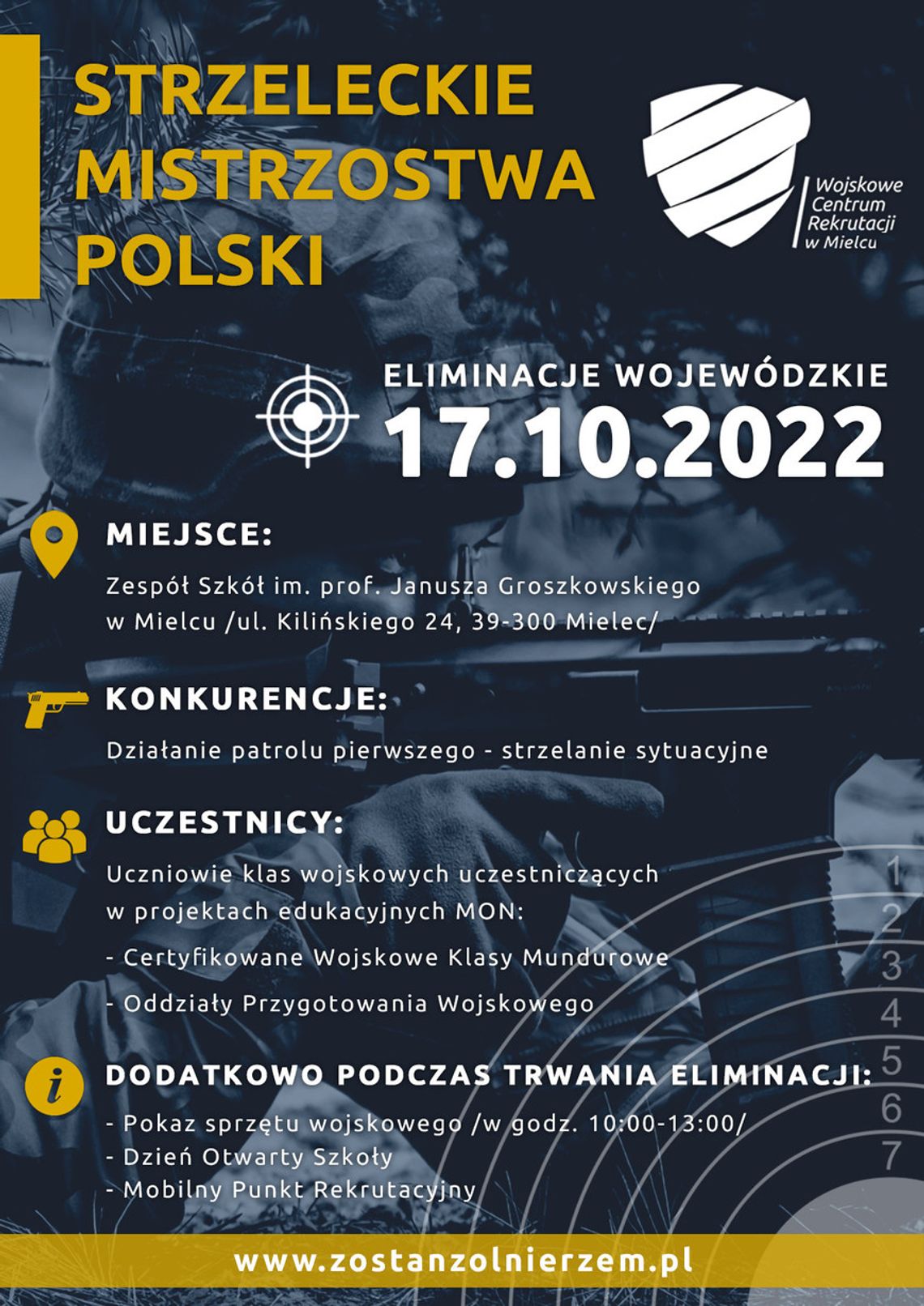 Region. Eliminacje do Strzeleckich Mistrzostw Polski