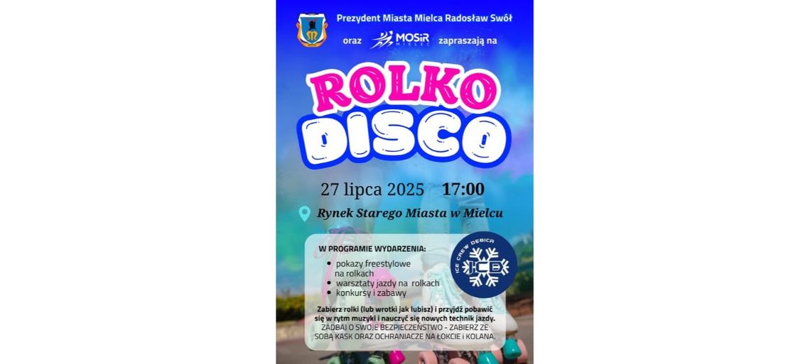 Rolko Disco i piruety już w weekend Mielcu