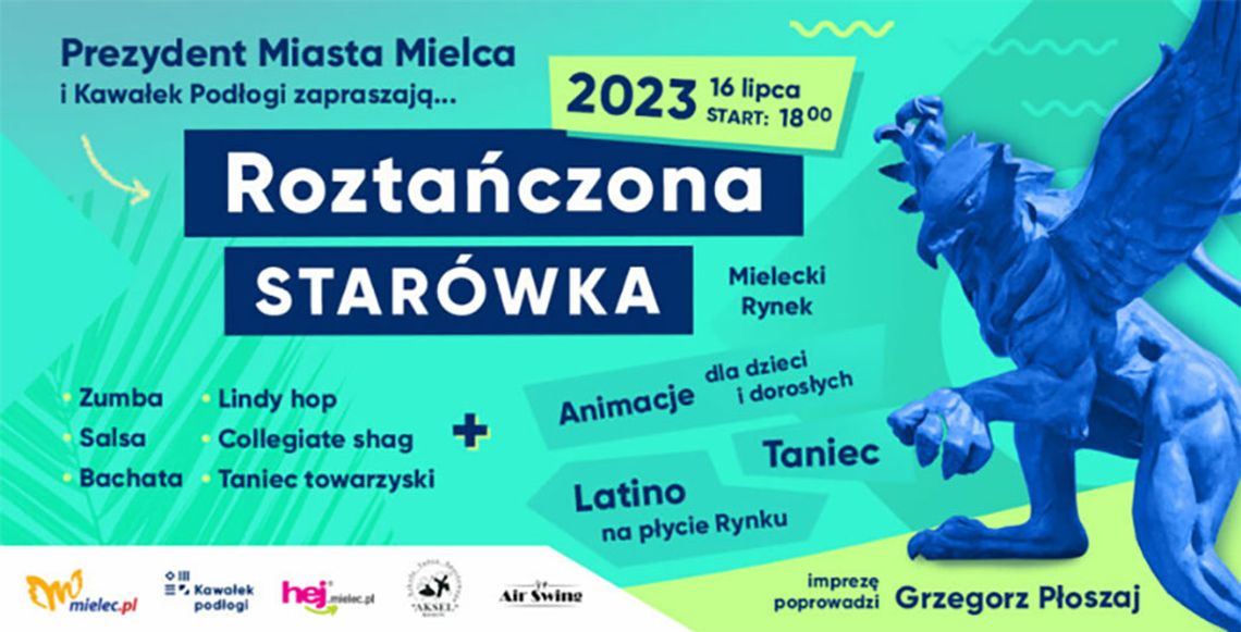 Roztańczona Starówka. Zumba, latino i zabawy dla dzieci to tylko część z dzisiejszych atrakcji na Rynku!