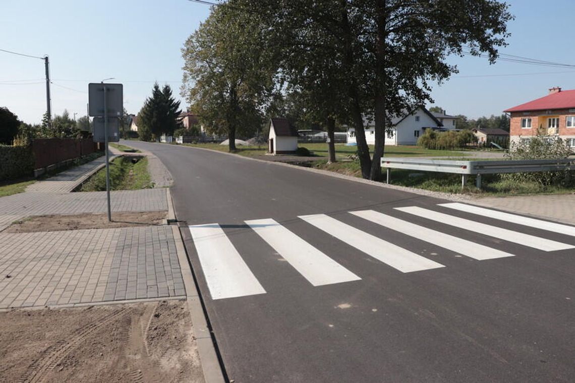 Ruda. Kolejna inwestycja drogowa w powiecie mieleckim zakończona